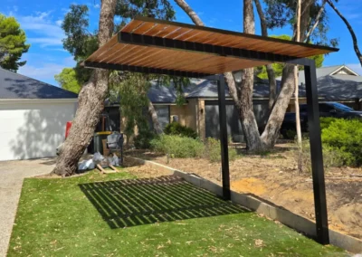 Cantilever Pool Pergolas